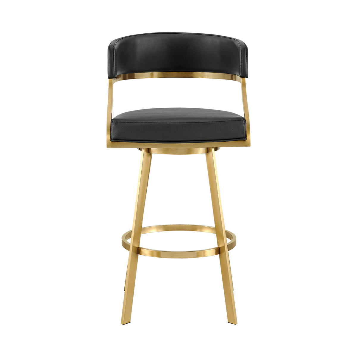 Saturn - Bar Height Bar Stool - Gold