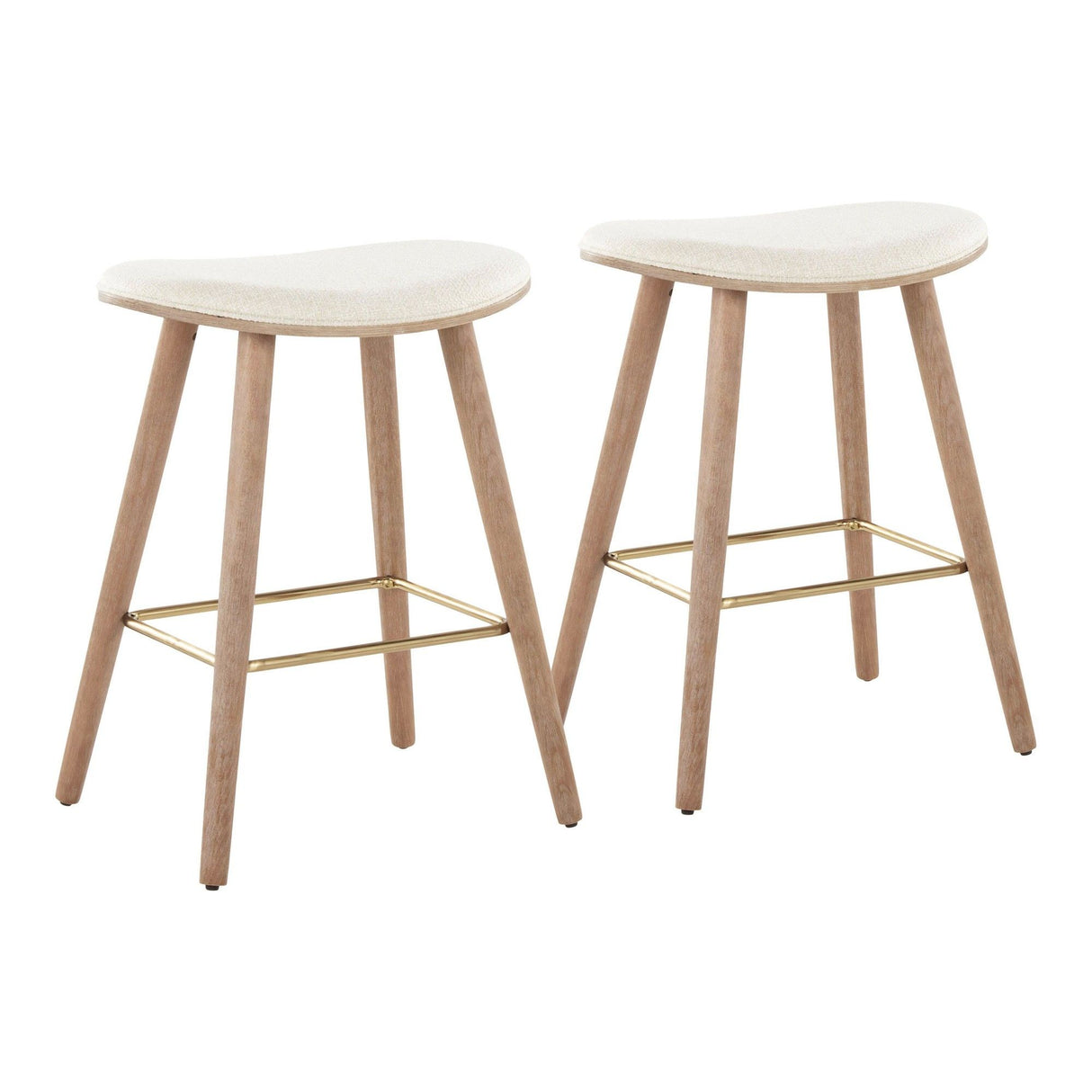 Saddle - 26" Counter Stool (Set of 2)