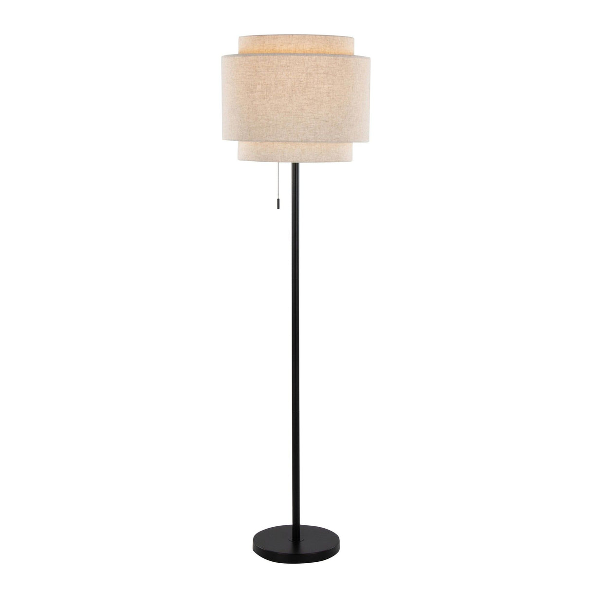 Tier - 64" Metal Floor Lamp