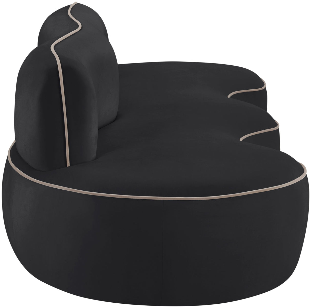 Swerve - Velvet 101" Upholstered Sofa