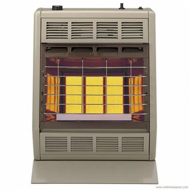Empire Infrared Wall Heater with Manual Heat Controls - White - 18,000 BTU