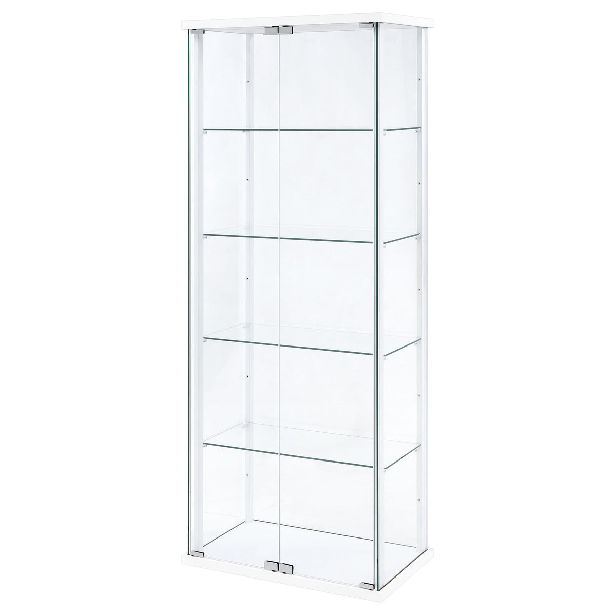 Hyacinth - 4 Shelf Curio Cabinet