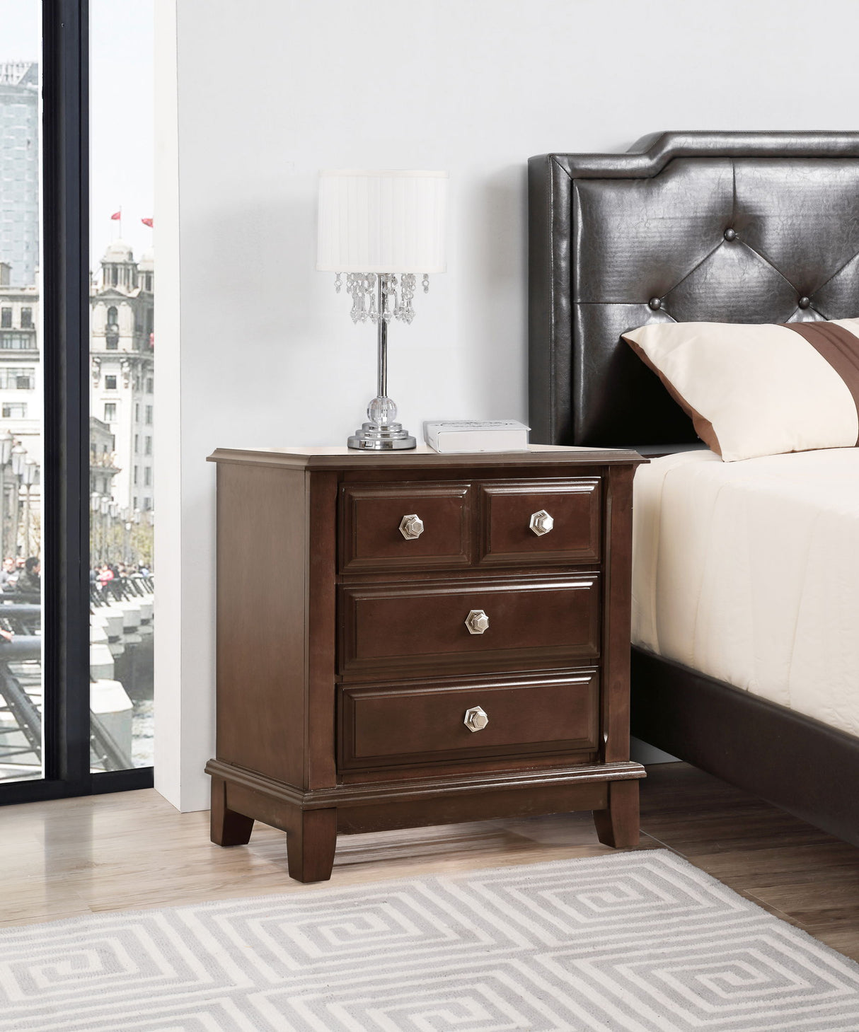 Ashford - Nightstand - Cappuccino