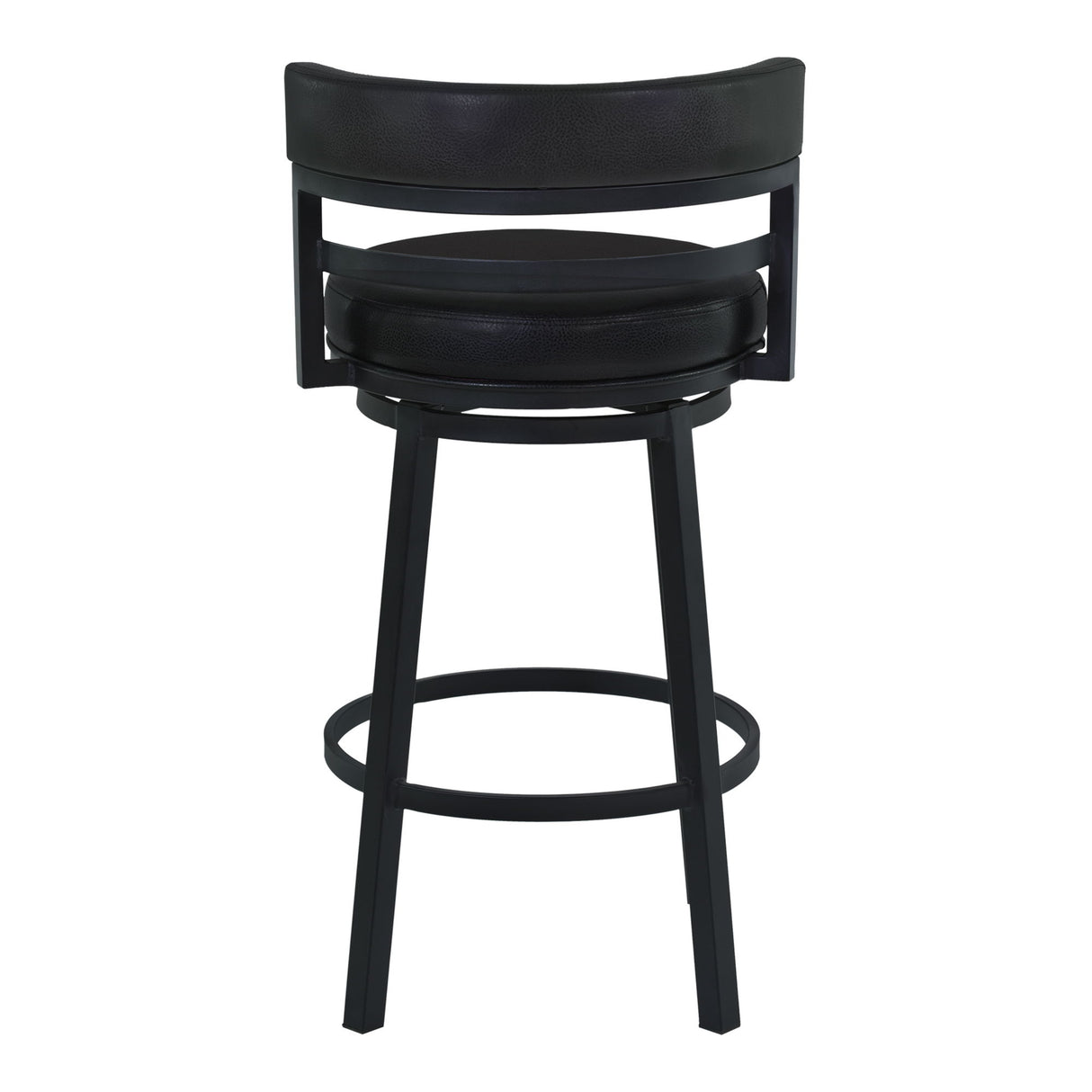 Titana - Swivel Barstool - Black Finish