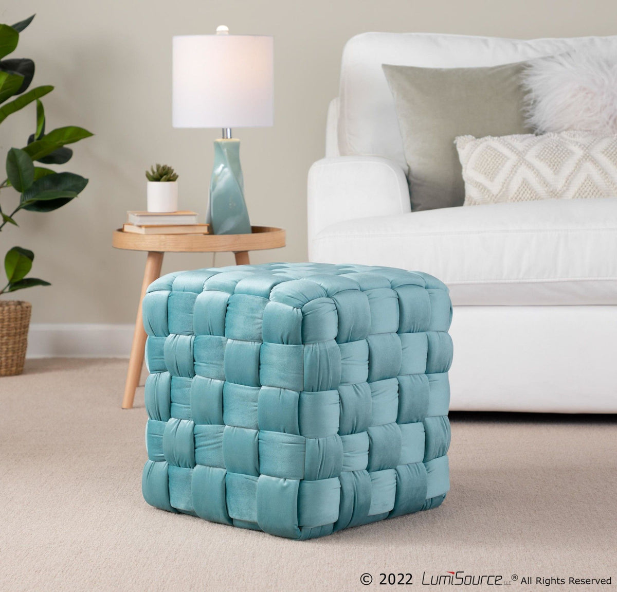 Braided - Square Ottoman