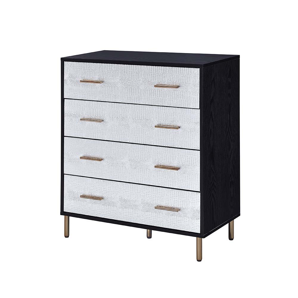 Myles - Chest - Black, Silver & Gold