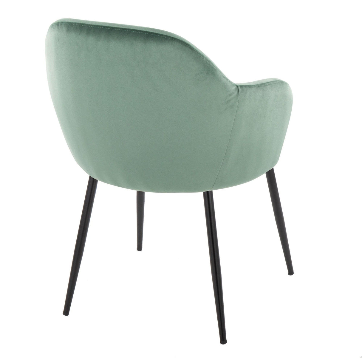 Buena - Dining Chair (Set of 2) - Black Metal Legs