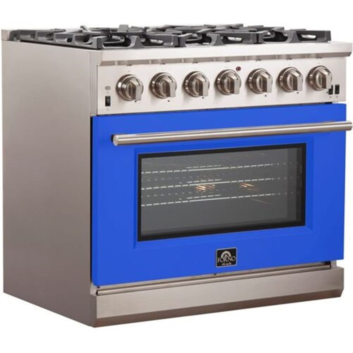 Forno FCDBLU36 Colored Door for 36" Ranges - Blue