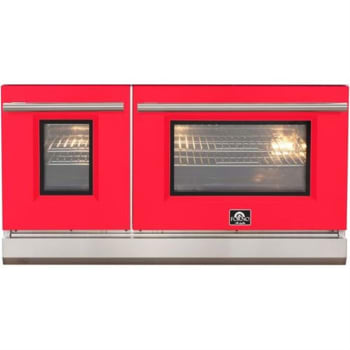 Forno FCDRED48 Colored Door for 48" Ranges - Red