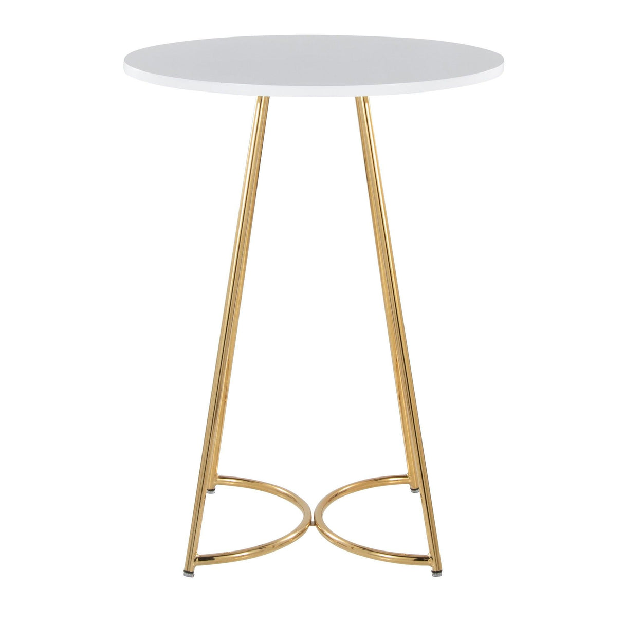 Cece - Counter Table - Gold Metal
