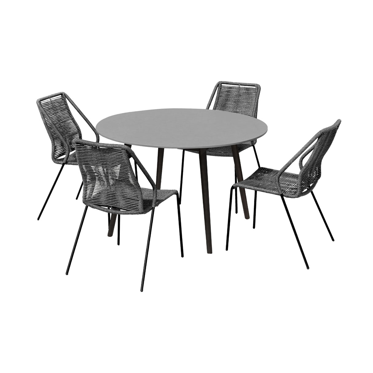 Kylie And Clip - 5 Piece Outdoor Patio Dining Set