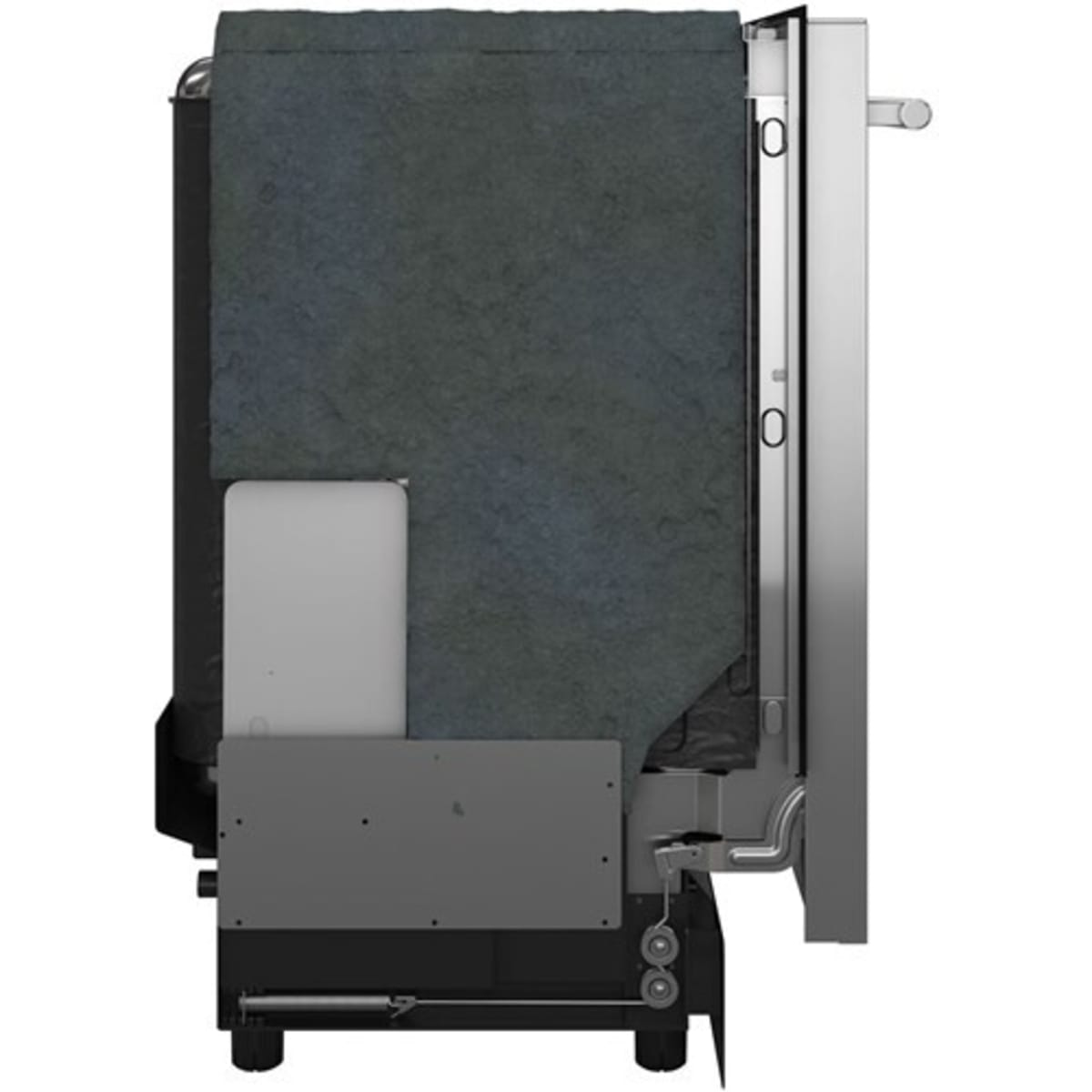 Forno Espresso Romano FDWBI803524S 24 Inch Fully Integrated Built-In Dishwasher with 14 Place Setting Capacity, 7 Wash Cycles, 52 dBA, Leak Protection and ENERGY STAR® Certified: Stainless Steel