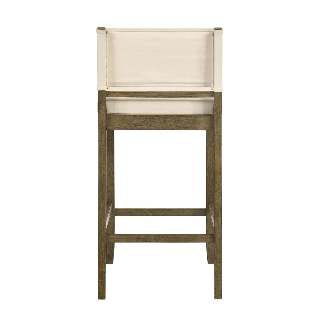 Yaneli - Contemporary Natural Wood Bar Height Kitchen Bar Stool