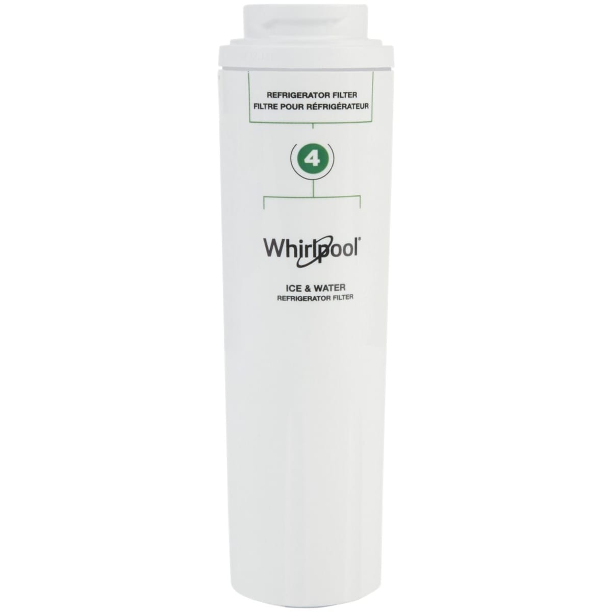 Whirlpool Refrigerator Water Filter 4 - WHR4RXD1 (Pack of 1) - (WHR4RXD1)