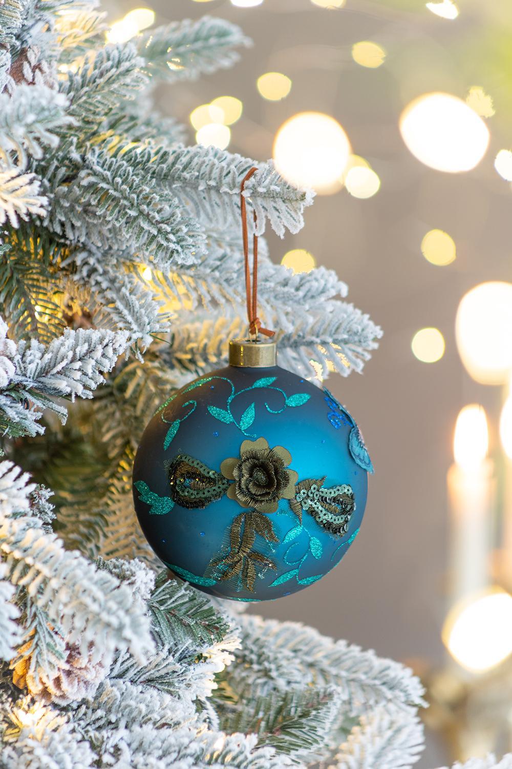 Christmas Ball Ornaments Glass Decorative Hanging Ball Christmas Tree