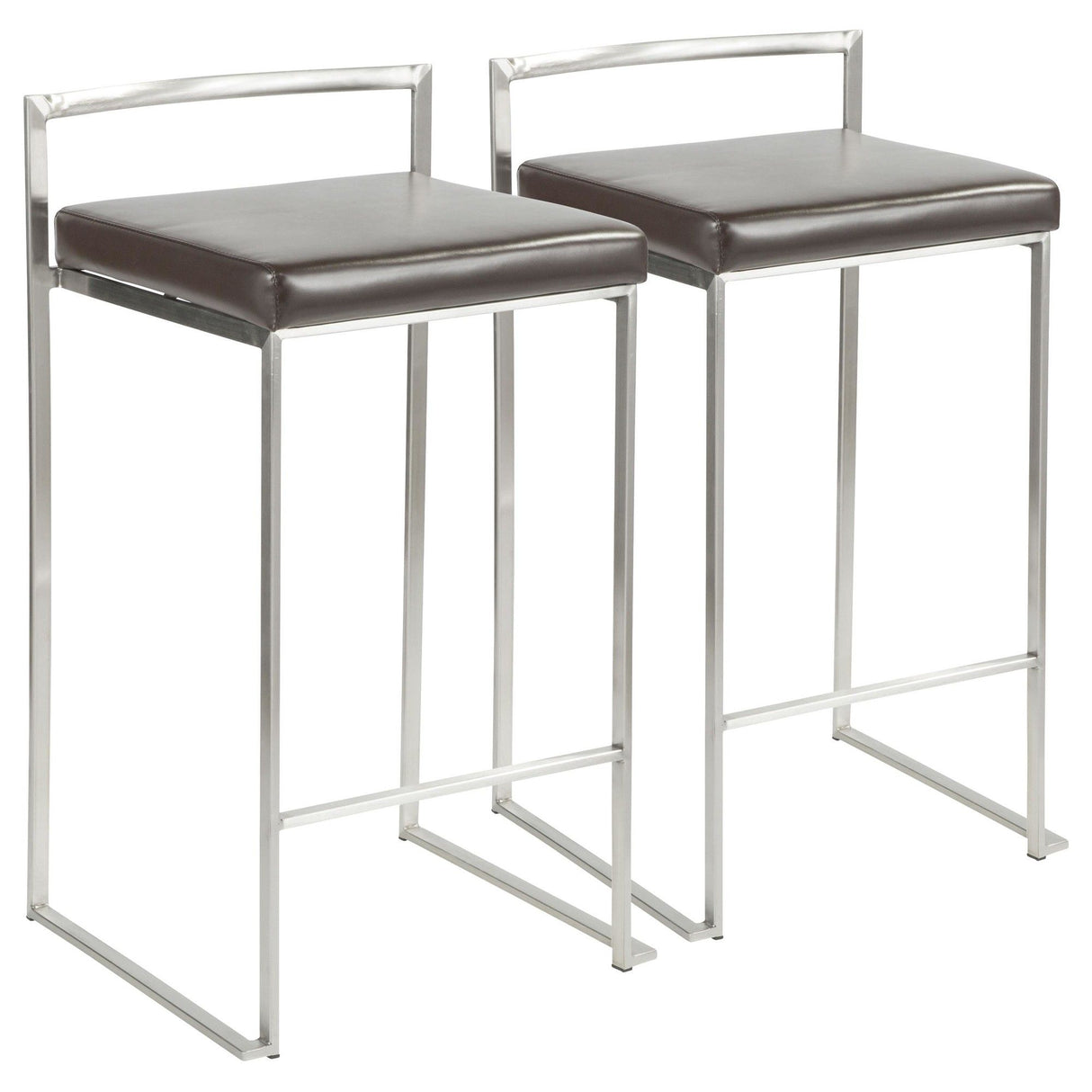 Fuji - Stackable Counter Stool (Set of 2)