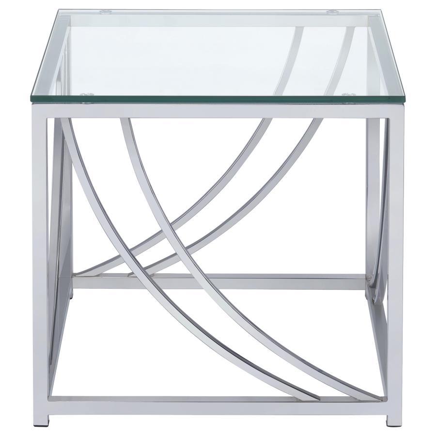 Lille - Glass Top Coffee And End Table Set