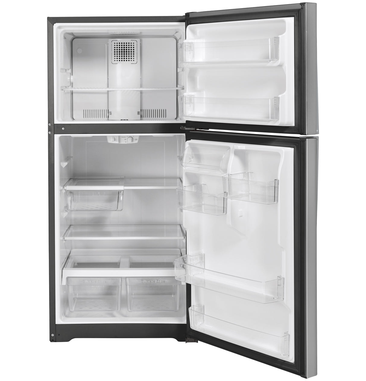 GE GTE19JSNRSS - 30 in. 19.2 Cu. Ft. Top-Freezer Refrigerator - Stainless Steel