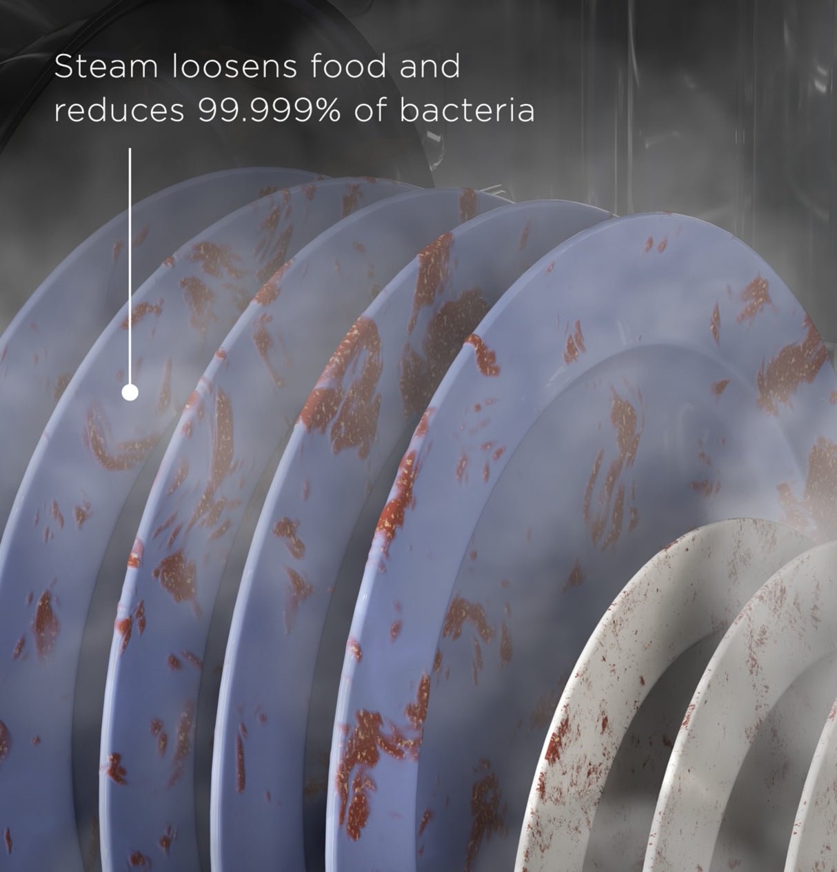 GE(R) ENERGY STAR(R) Fingerprint Resistant Top Control with Stainless Steel Interior Dishwasher with Sanitize Cycle & Dry Boost - (GDP645SYNFS)