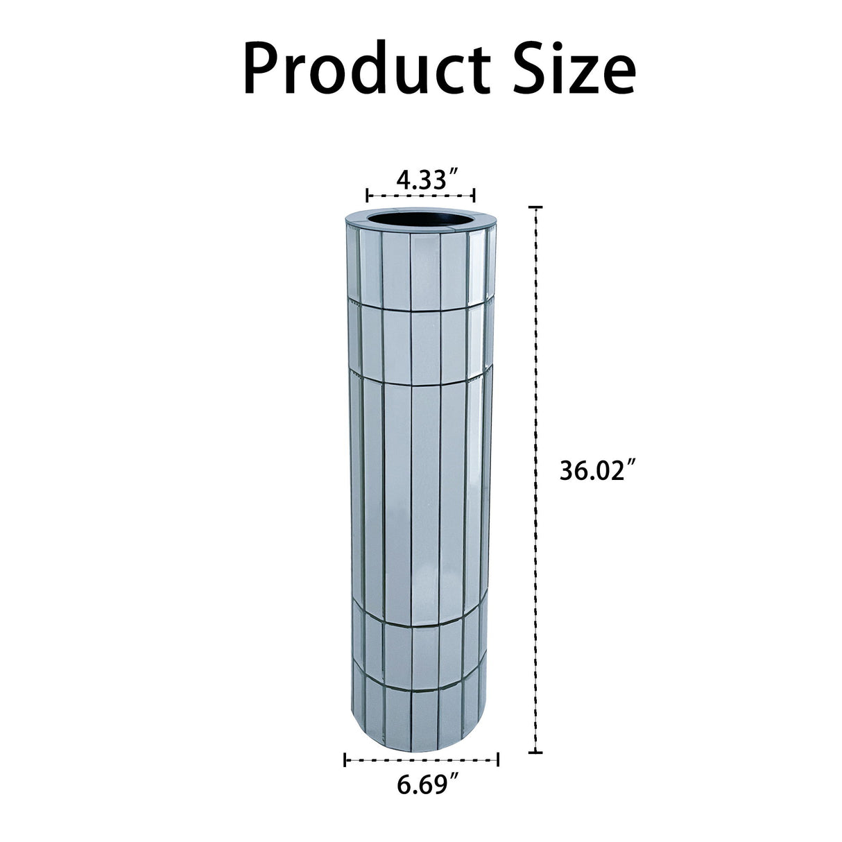 Round Floor Vase For Home & Office Decor