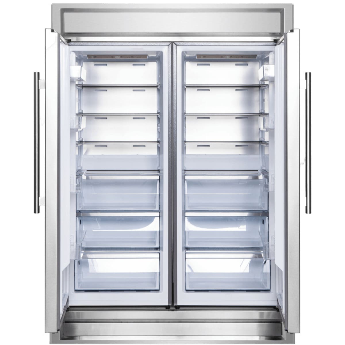 Forno FFFFD172260S 60 Inch Built-In Side by Side Convertible Refrigerator/Freezer with 27.2 cu. ft. Total Capacity, Total No Frost Technology, and ENERGY STAR® Certified