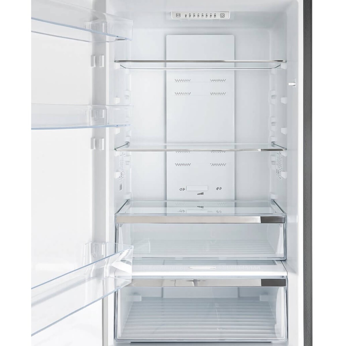Forno Guardia FFFFD177824LS 24 Inch Freestanding Bottom Mount Refrigerator with 10.8 cu. ft. Total Capacity, Total No Frost, Multi Air Flow and ENERGY STAR® Certified: Left Hinge
