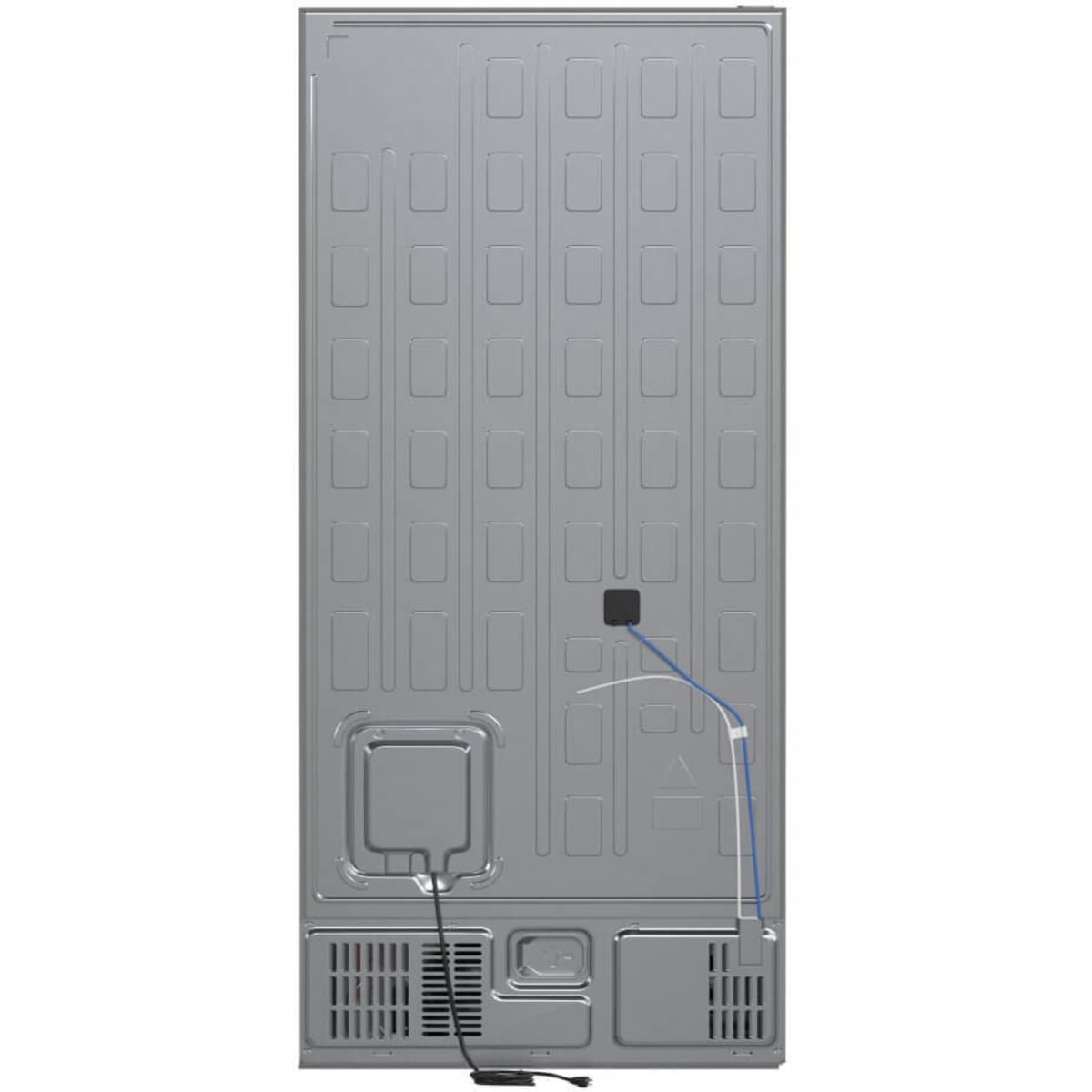 Forno Espresso - Milano FFFFD178631S 31 Inch Freestanding Bottom Mount Refrigerator with 17.2 cu. ft. Total Capacity, Automatic Ice Maker, LED Light, and ENERGY STAR® Certified: Stainless Steel