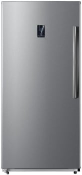 Forno Pro-Style FFFFD193328LS 28 Inch Refrigerator/Freezer Column with 13.8 cu. ft. Capacity, Adjustable Shelves, Electronic Control, Door Open Alarm, and Smudge Resistant: Left Hinge