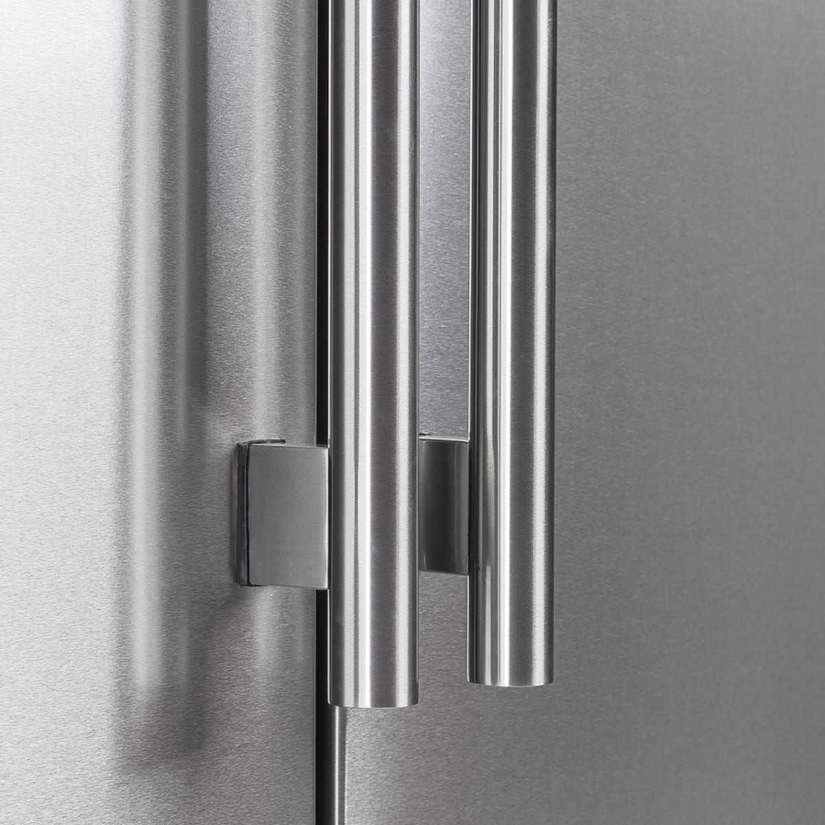 Forno Salerno FFRBI180533SB 33 Inch Freestanding Side by Side Refrigerator with 15.62 cu. ft. Total Capacity, Total Frost-Free Design, and Sabbath & Vacation Mode: Stainless Steel