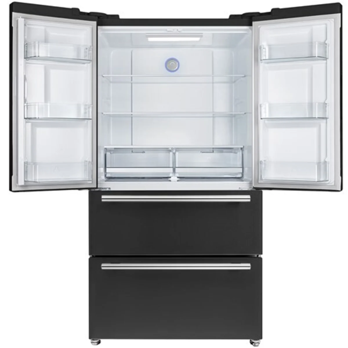 FFRBI182036BLK Forno Moena 36" French Door Refrigerator with Ice Maker 19.2 cu. ft. - Black