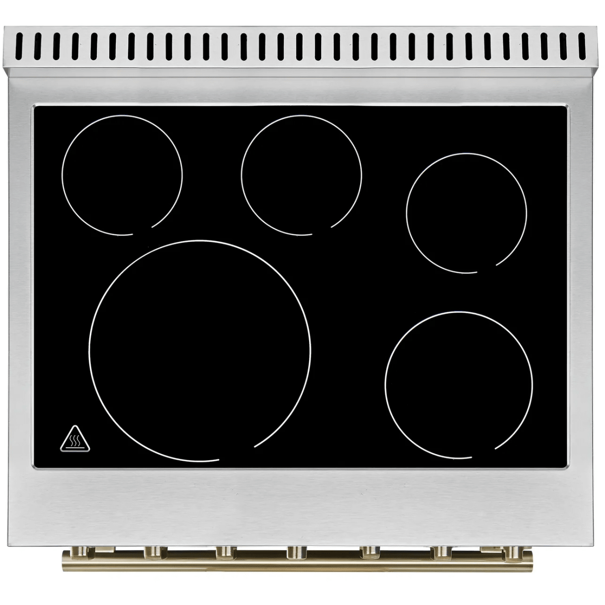 Forno Paolo FFSEL601130WHT 30 Inch Freestanding Electric Range with 5 Radiant Elements, 4.38 cu. ft. Oven Capacity, True Convection Oven, Hot Surface Indicator, Dual-Element Broiler, Smudge-Resistant Finish and Ceramic Glass Surface: White