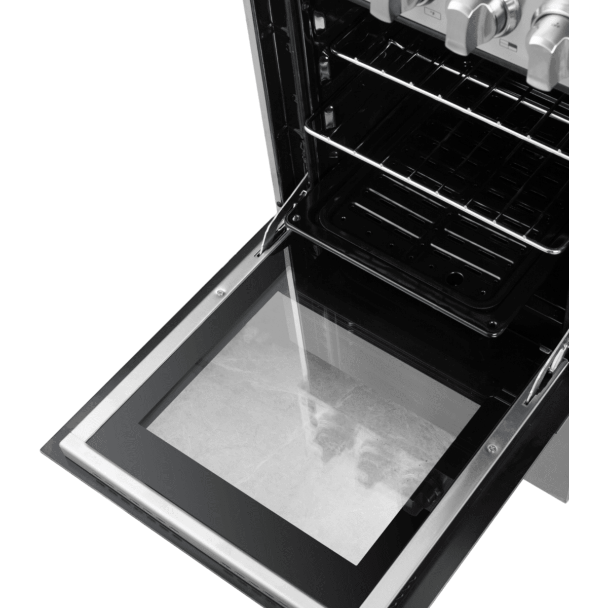 Forno Pallerano FFSEL605220 20 Inch Freestanding Electric Range with 4 Elements, 2.05 cu. ft. Oven Capacity, Storage Drawer, Steam Clean, Ceramic Glass, and Insulated Oven Door