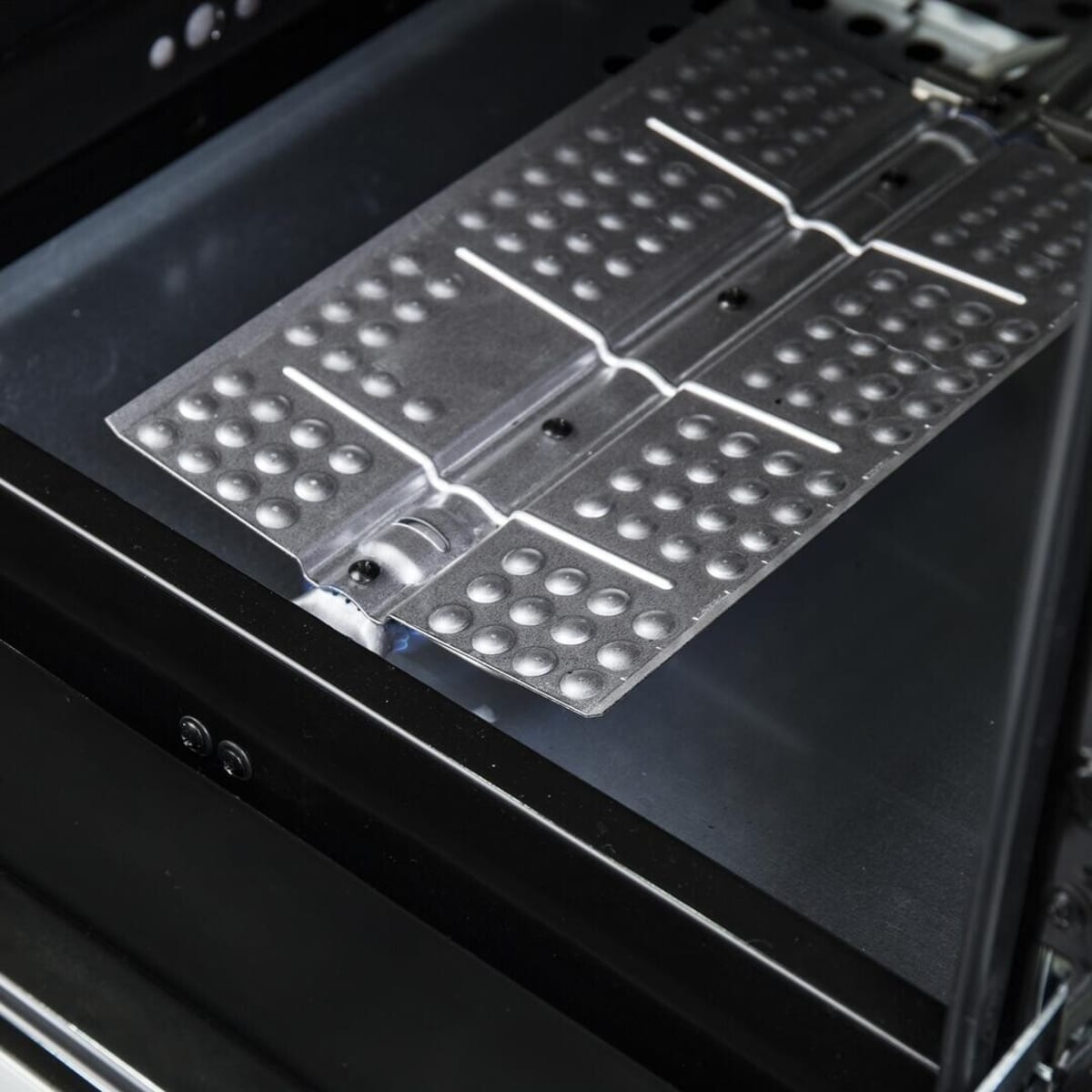 Forno Alta Qualita Breno FFSGS627224 24 Inch Freestanding Pro-Style Gas Range with 4 Sealed Burners, 2.3 cu. ft. Oven Capacity, Storage Drawer, Steam Clean, and 2 Electro-Plated Oven Racks