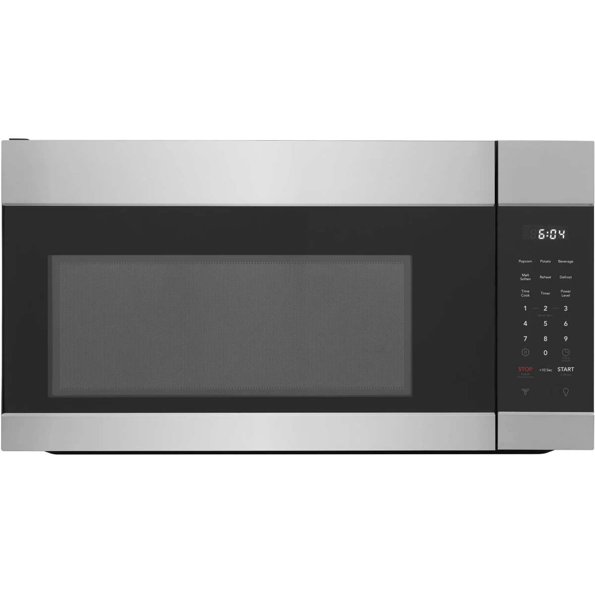 Frigidaire - 1.7 Cu. Ft. Over-The-Range Microwave with Quick Start - Stainless Steel