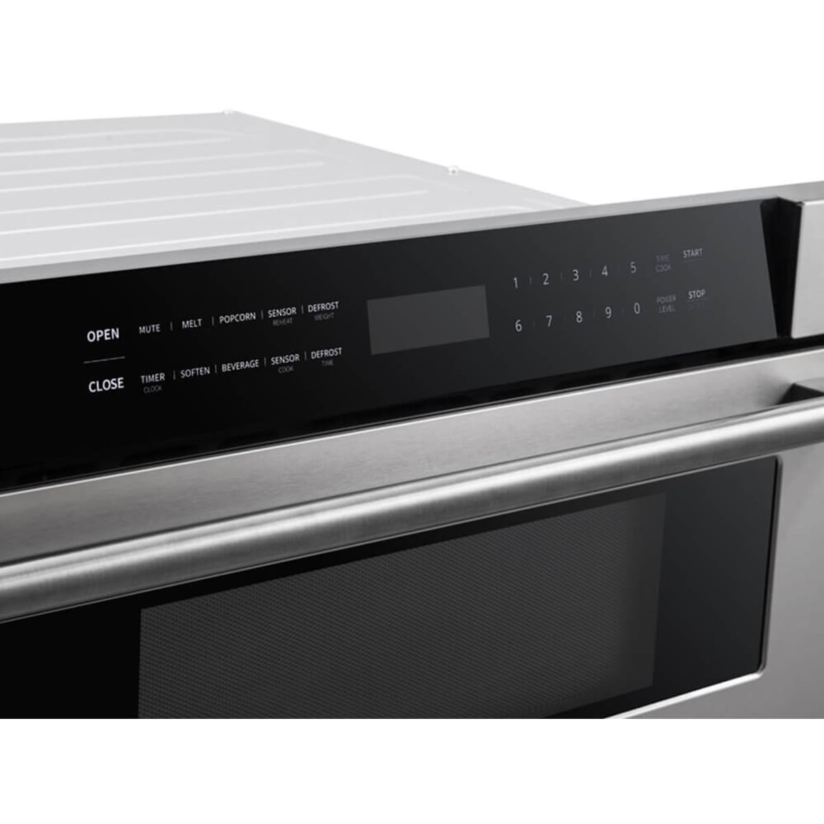 Forno Capoliveri FMWDR300030 30 Inch Built-In Microwave Drawer with 1.2 cu. ft. Capacity, 10 Power Levels, 6 Preset Menu Settings, Touchpad Controls, LED Display, LED Lighting, Defrost Rack and Child Safety Lock: Stainless Steel