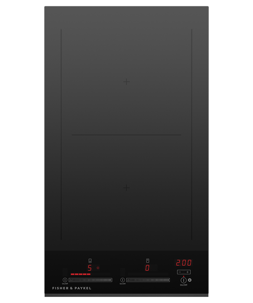 Fisher & Paykel CI122DTB4 Series 7 12 Inch Minimal 2 Zone Induction Cooktop - Image 1
