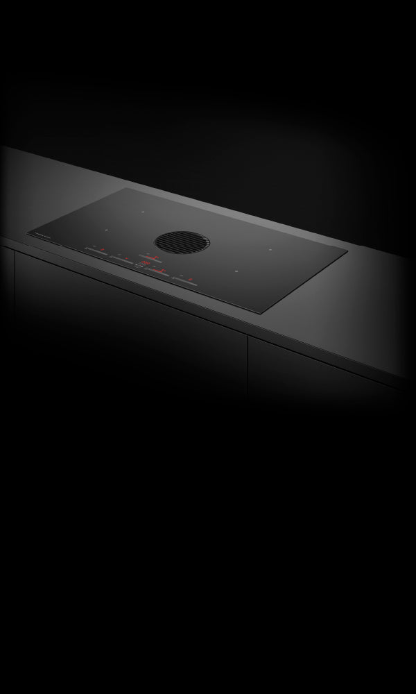 Fisher & Paykel CID364DTB4 Series 9 36 Inch Minimal 4 Zone Induction Cooktop with Integrated Ventilation - Image 1