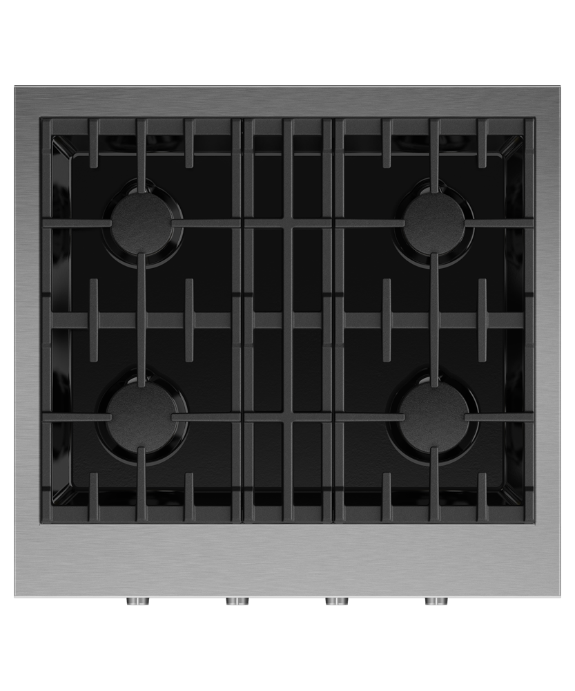 Fisher & Paykel CPV3-304-N Professional Rangetop - top view