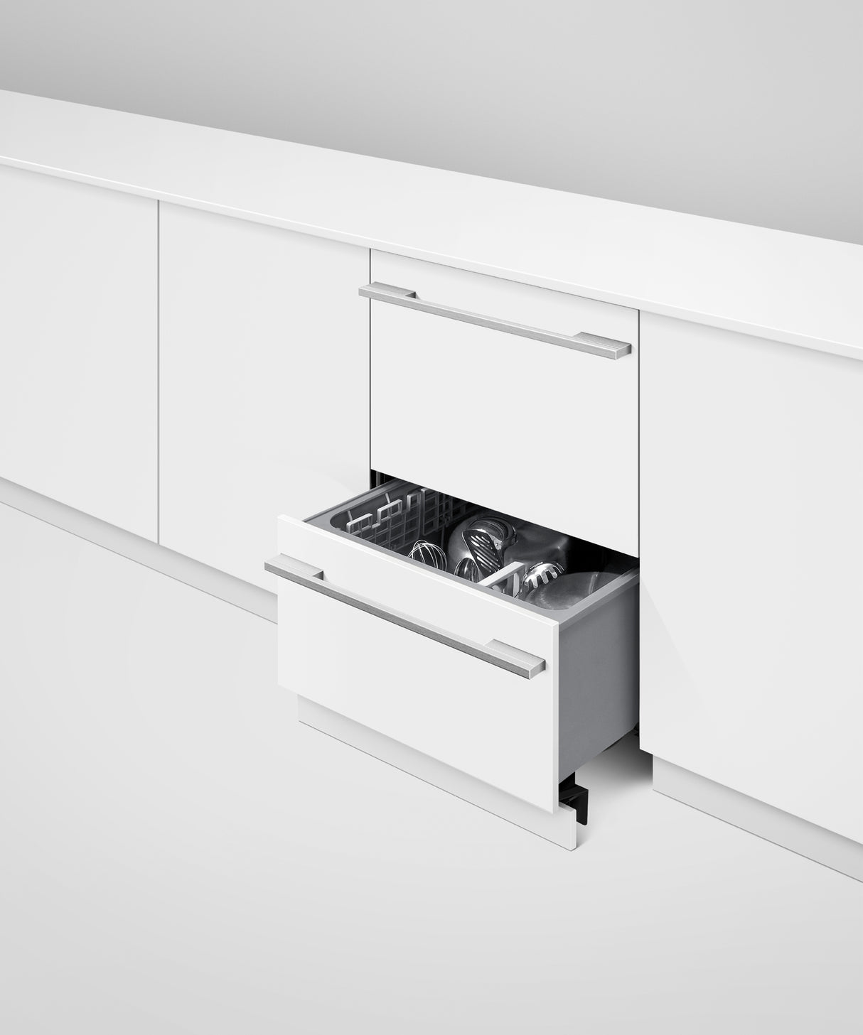 Fisher & Paykel DD24DHTI9_N Series 9 Integrated Tall Double DishDrawer Dishwasher, Panel Ready - Image 2