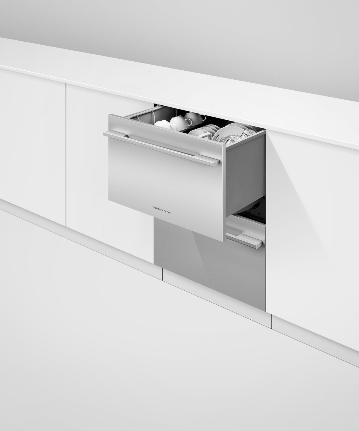 Fisher & Paykel DD24DI9_N Series 9 Integrated Double DishDrawer Dishwasher, Panel Ready - Image 2