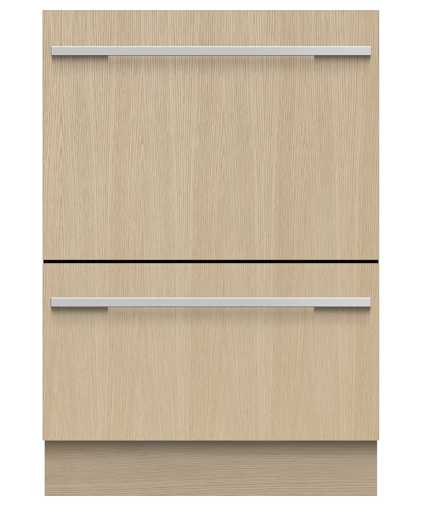 Fisher & Paykel DD24DTI9_N Series 9 Integrated Tall Double DishDrawer Dishwasher, Panel Ready - Image 1