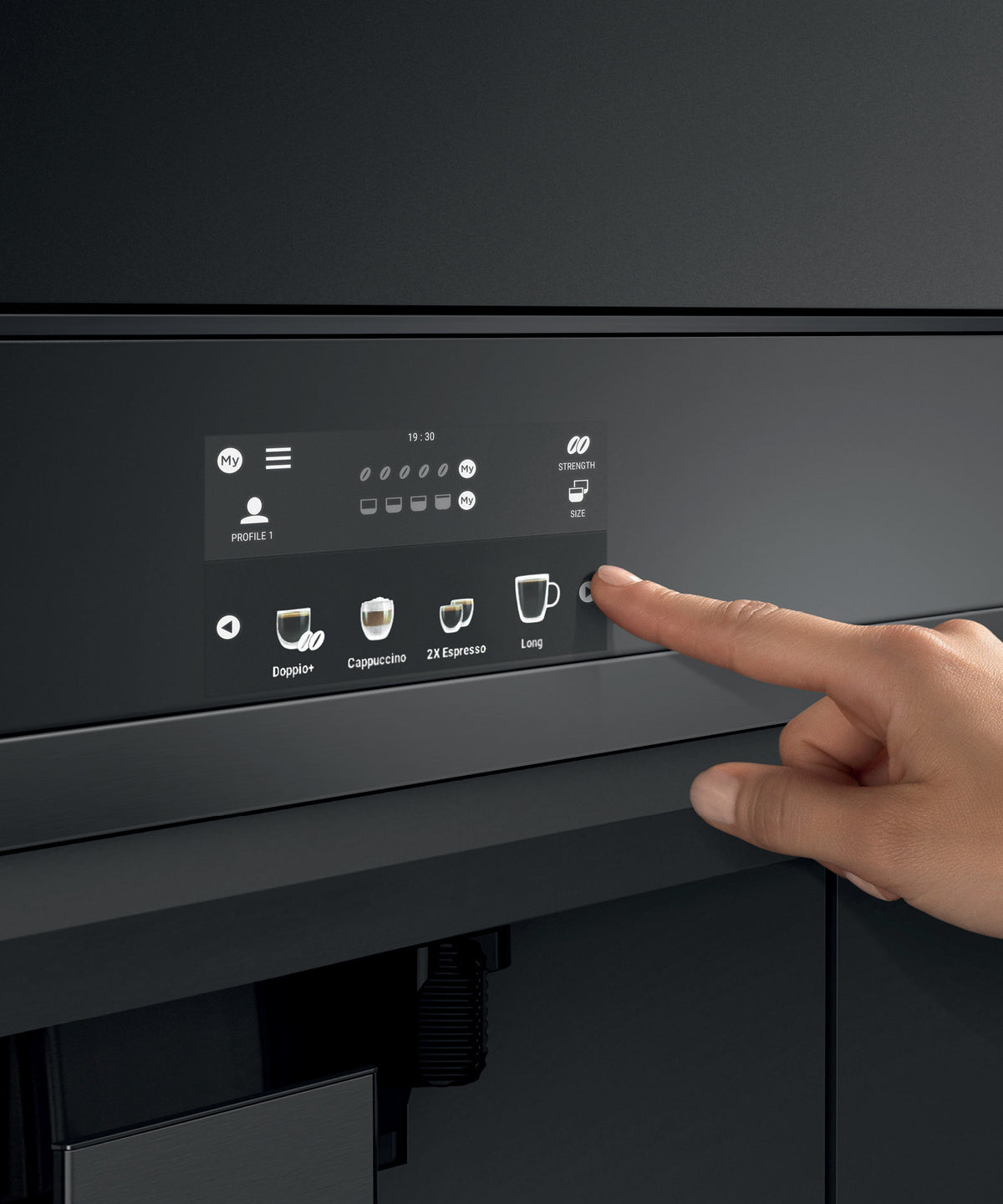 Fisher & Paykel EB24DSXBB1 Coffee Maker - Feature Detail 3