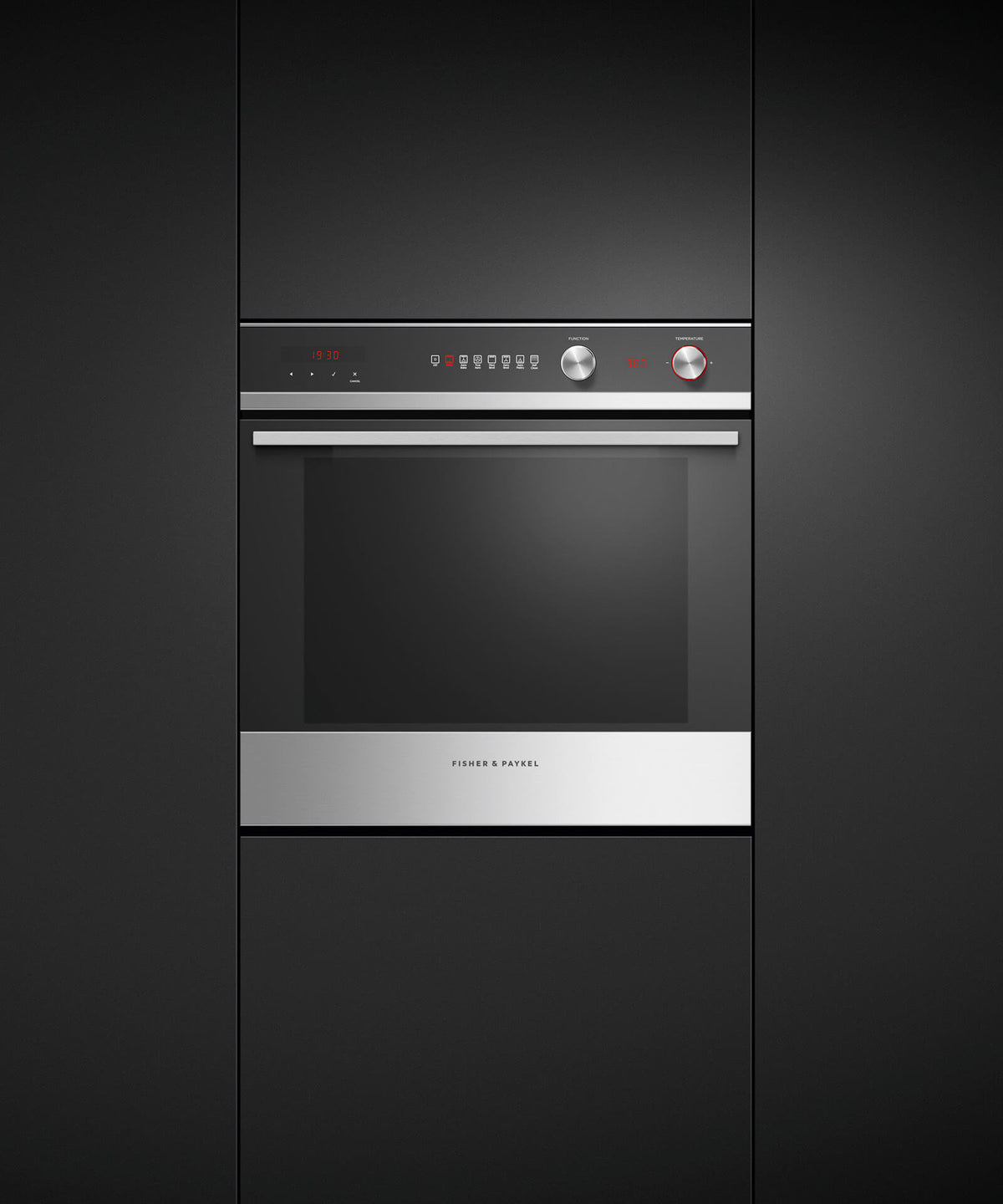 Fisher & Paykel OB24SCD7PX1 24" Series 5 Contemporary Self-Cleaning Oven, 7 Function - In-Situ Kitchen View