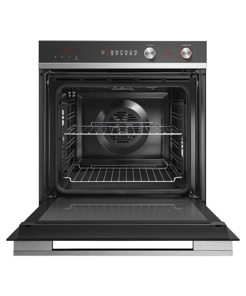 Fisher & Paykel OB24SCD7PX1 24" Series 5 Contemporary Self-Cleaning Oven, 7 Function - Angle View