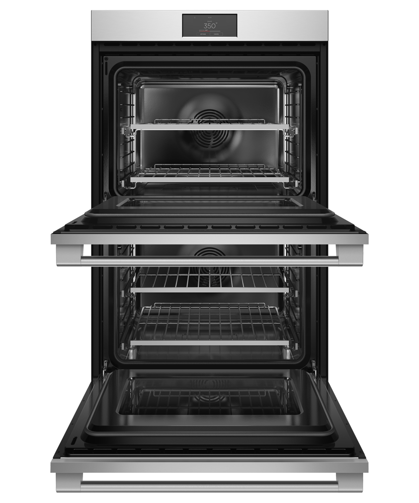 Fisher & Paykel OB30DPPTX1 30" Series 9 Professional Self-Cleaning Double Oven - Angle View
