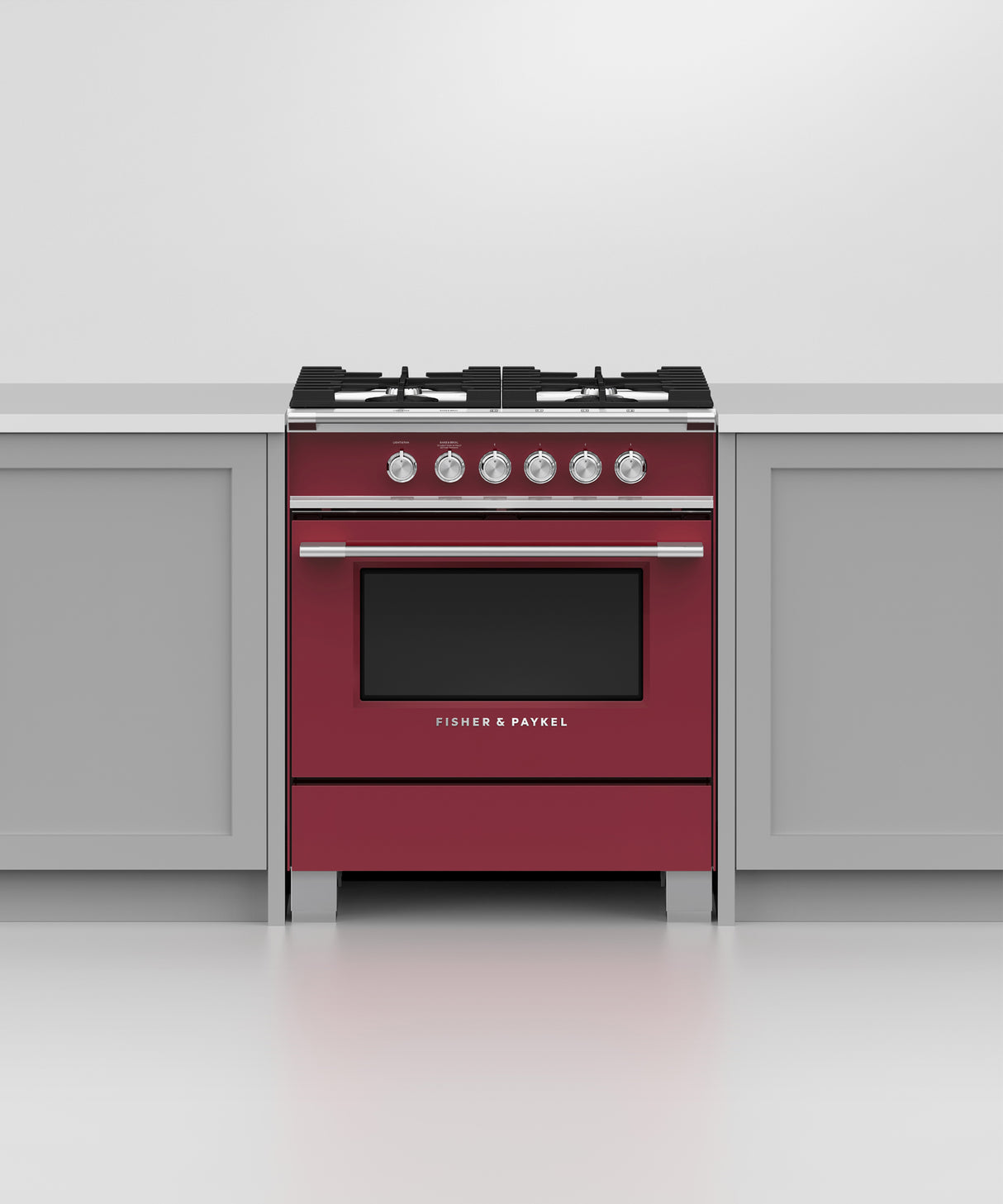 Fisher & Paykel OR30SCG4R1 range installed in kitchen