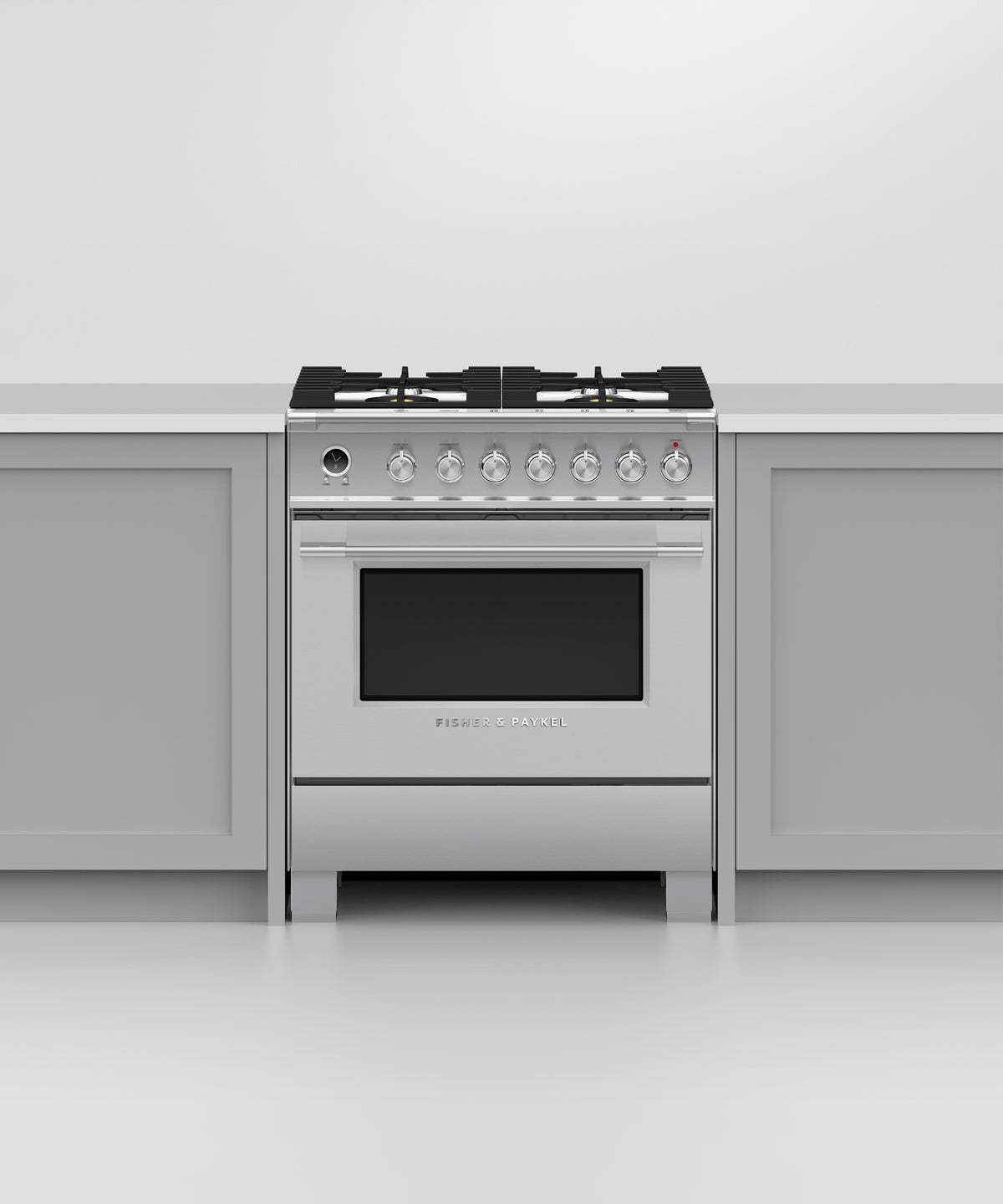 Fisher & Paykel OR30SCG6X1 30-inch Classic Dual Fuel Range, Stainless Steel - Image 3