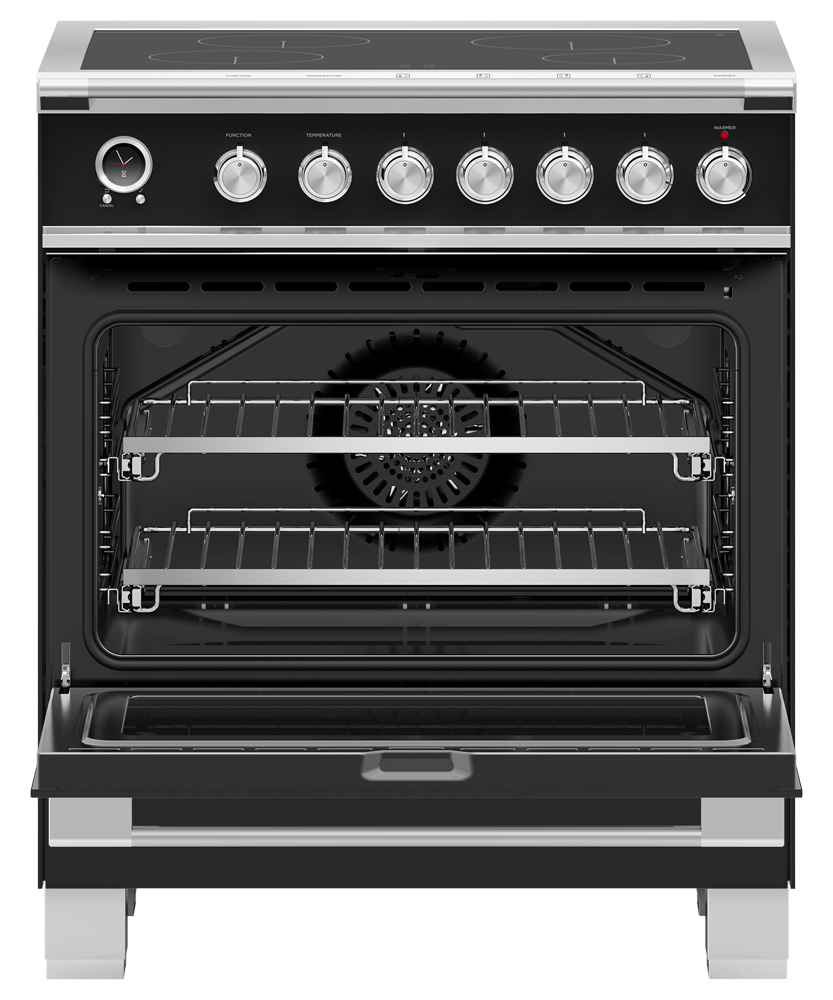 Fisher & Paykel OR30SCI6B1 range angled studio view