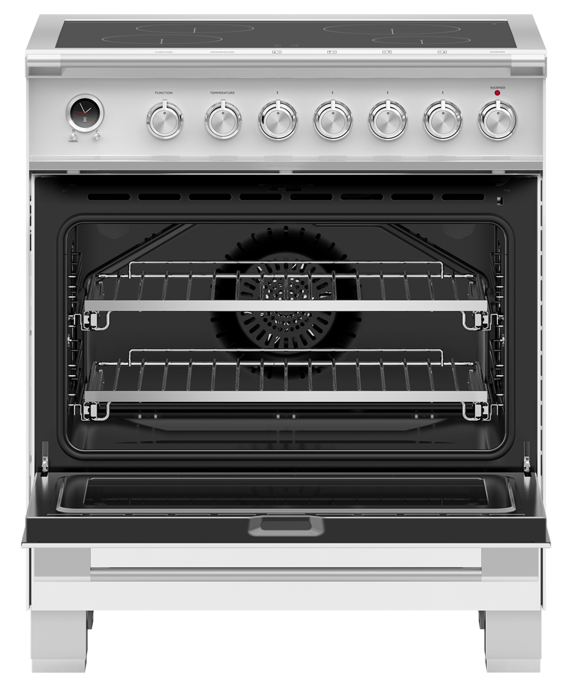 Fisher & Paykel OR30SCI6W1 range angled studio view