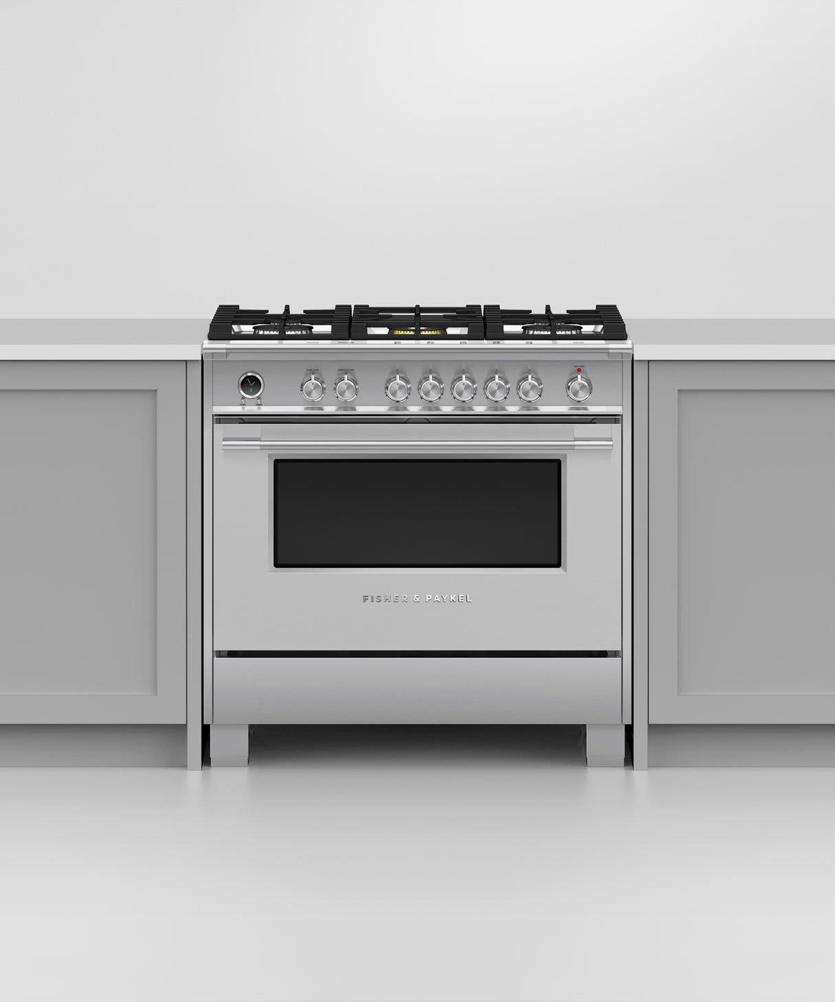 Fisher & Paykel OR36SCG6X1 36-inch Classic Dual Fuel Range, Stainless Steel - Image 3